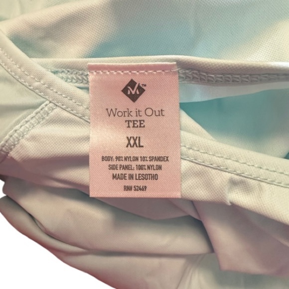 Member's Mark Work It Out Tee nwt - Picture 5 of 6